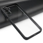 Gennemsigtigt mobilcover til Samsung Galaxy A14 4G / 5G, støvfrit fleksibelt TPU + hårdt PC-cover