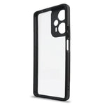 Xiaomi Redmi Note 12 Turbo / Poco F5 5G Anti-damm Mobilskal TPU + Hårt PC Transparent Mobilskal