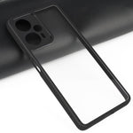 Støvafvisende mobilcover i TPU + hårdt gennemsigtigt PC-cover til Xiaomi Redmi Note 12 Turbo / Poco F5 5G
