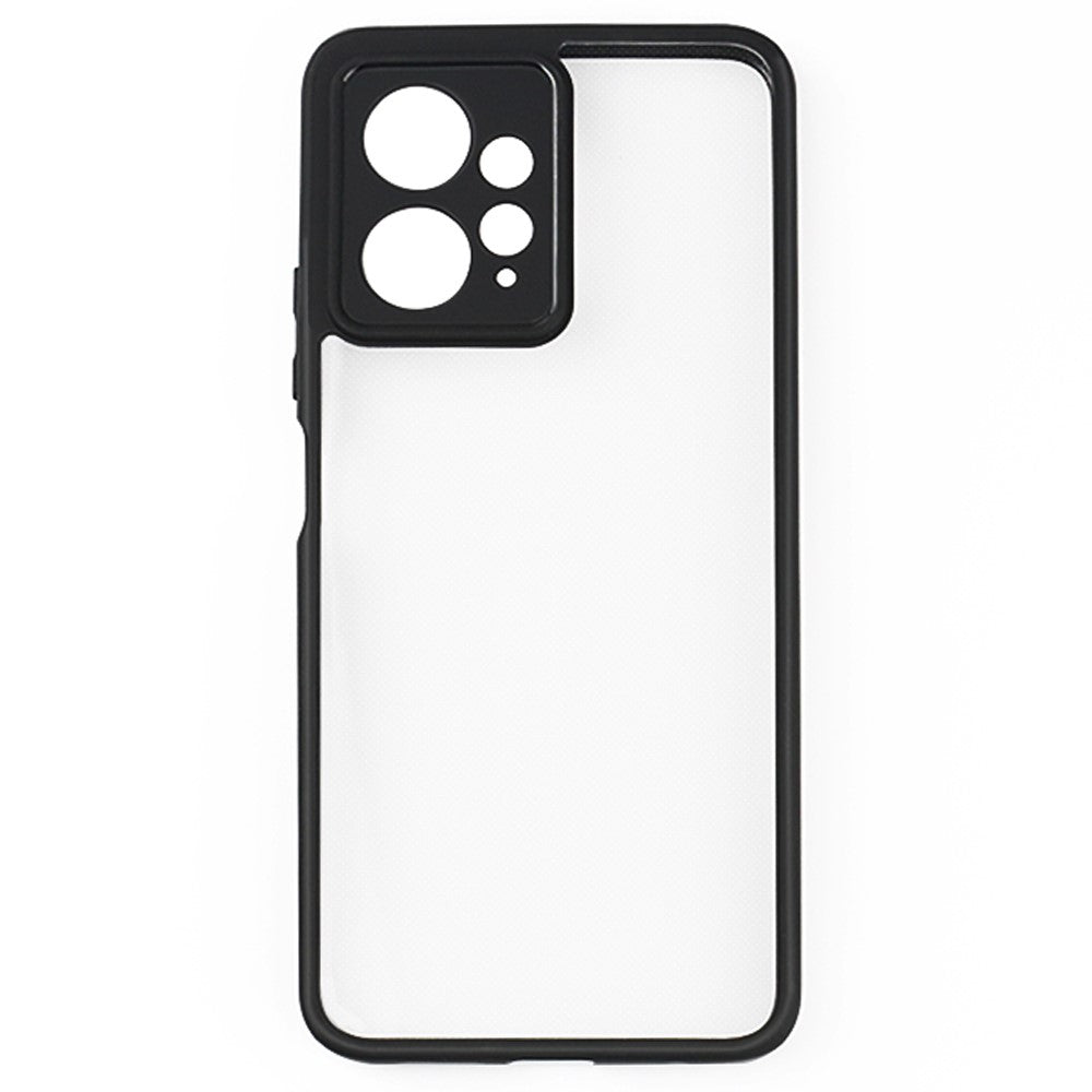 For Xiaomi Redmi Note 12 4G Protective Phone Cover PC + TPU Transparent Phone Case
