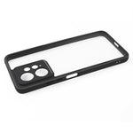 For Xiaomi Redmi Note 12 4G Protective Phone Cover PC + TPU Transparent Phone Case