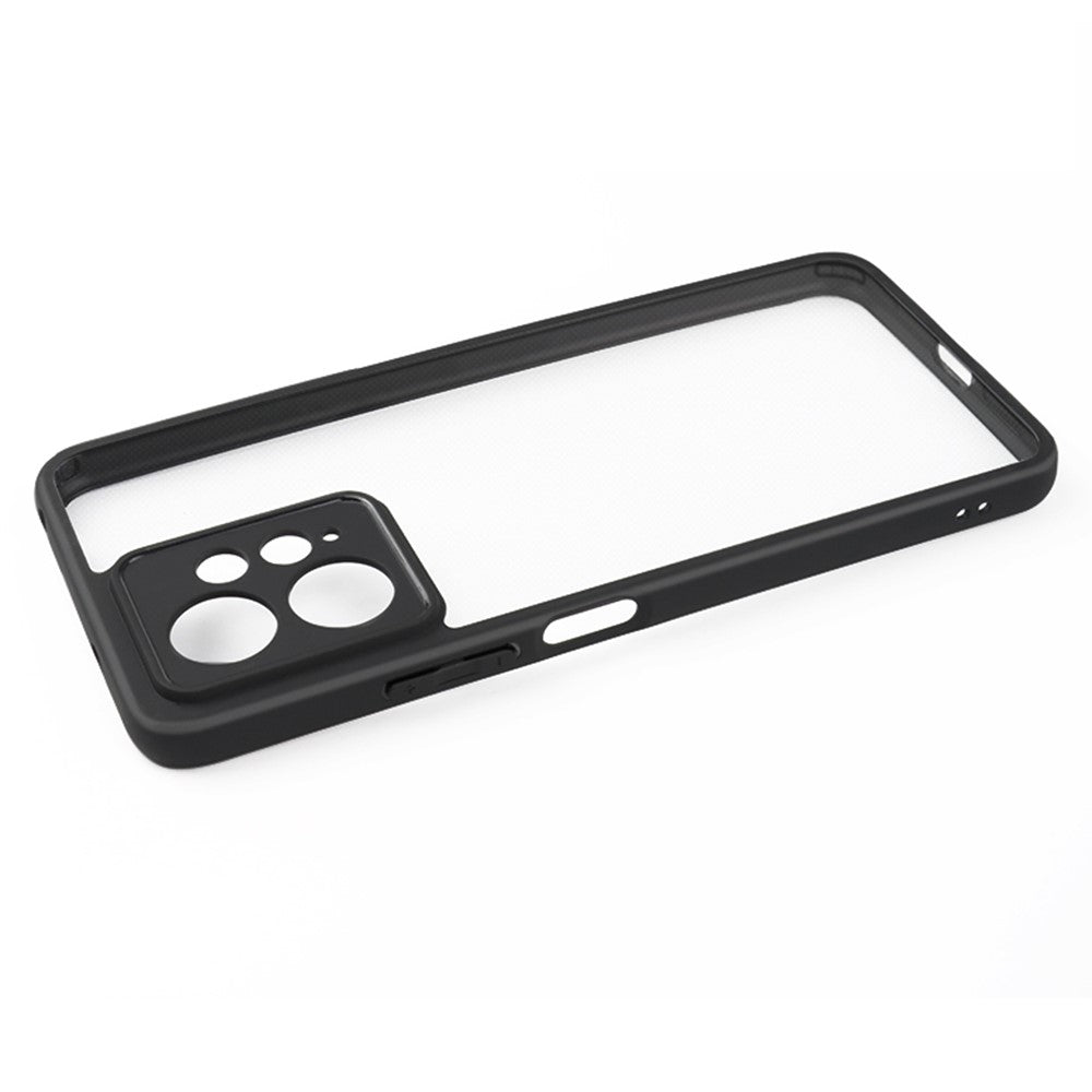 For Xiaomi Redmi Note 12 4G Protective Phone Cover PC + TPU Transparent Phone Case