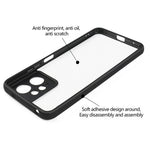 For Xiaomi Redmi Note 12 4G Protective Phone Cover PC + TPU Transparent Phone Case