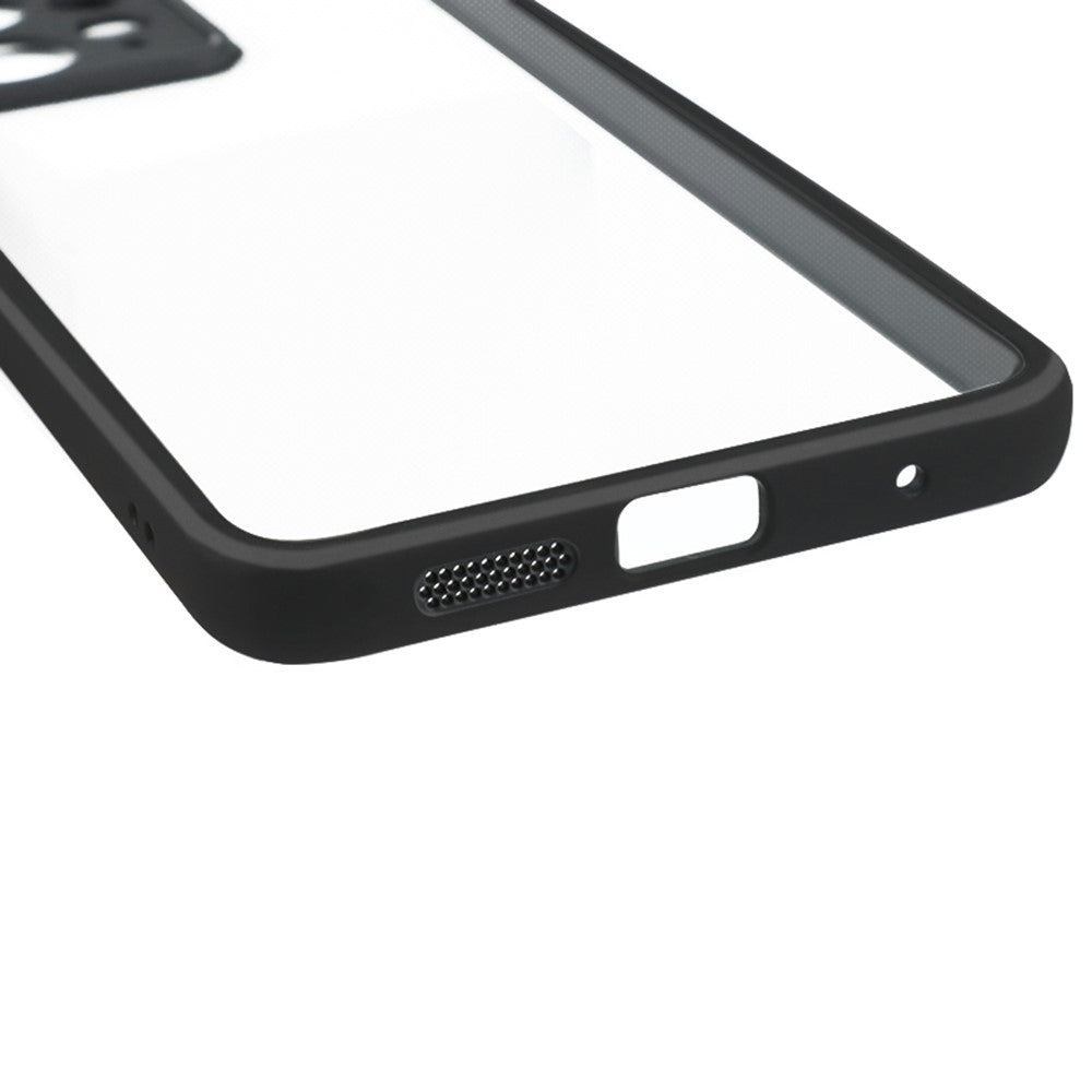 For Xiaomi Redmi Note 12 4G Protective Phone Cover PC + TPU Transparent Phone Case