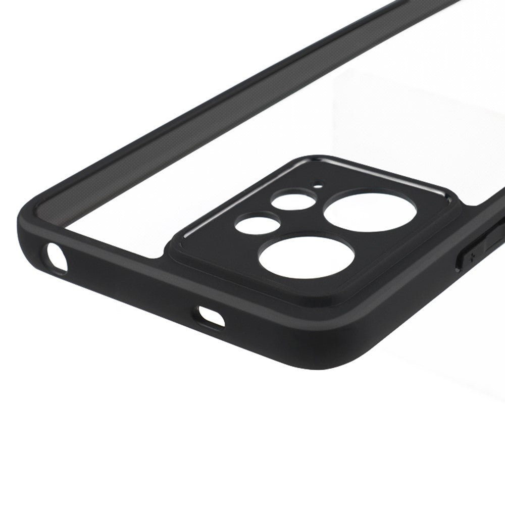 For Xiaomi Redmi Note 12 4G Protective Phone Cover PC + TPU Transparent Phone Case