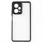 For Xiaomi Redmi Note 12 Pro+ 5G Transparent Cell Phone Case Flexible TPU + Hard PC Mobile Phone Case