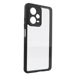 For Xiaomi Redmi Note 12 Pro+ 5G Transparent Cell Phone Case Flexible TPU + Hard PC Mobile Phone Case