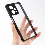 For Xiaomi Redmi Note 12 Pro+ 5G Transparent Cell Phone Case Flexible TPU + Hard PC Mobile Phone Case