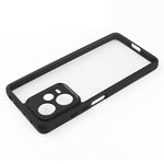 For Xiaomi Redmi Note 12 Pro+ 5G Transparent Cell Phone Case Flexible TPU + Hard PC Mobile Phone Case