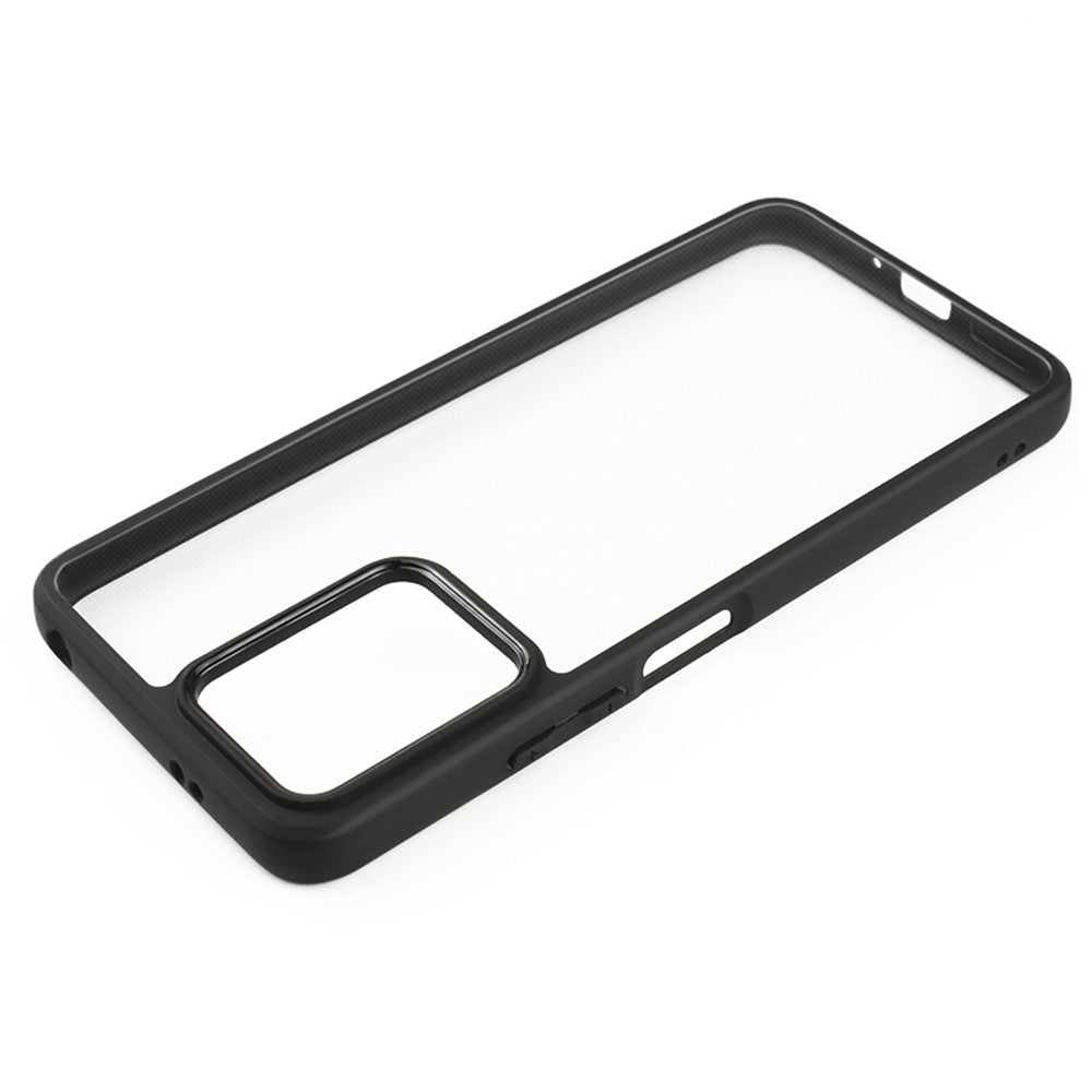 Mobilcover til Xiaomi Redmi Note 12 5G (Kina) / (Indien) / (Global) / Poco X5 5G, PC + gennemsigtigt TPU-cover, der tåler fald