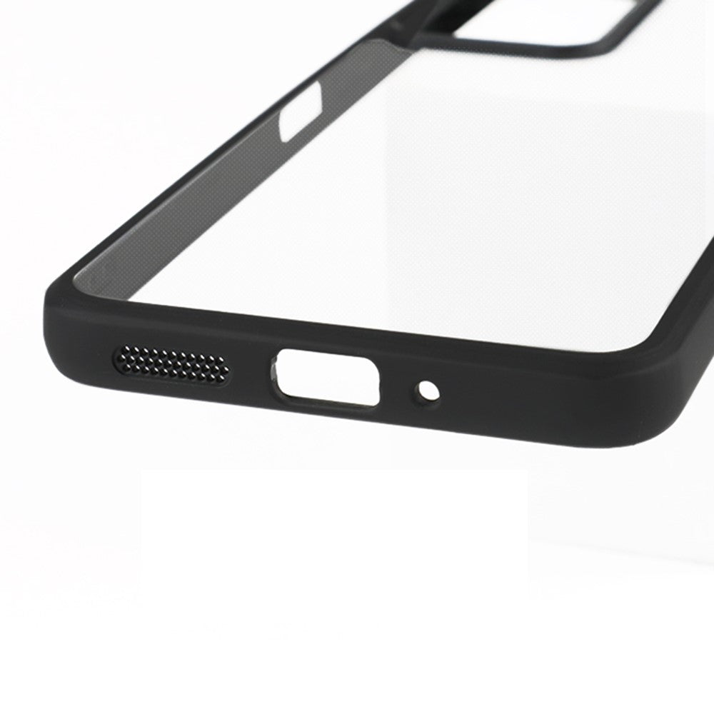 Mobilcover til Xiaomi Redmi Note 12 5G (Kina) / (Indien) / (Global) / Poco X5 5G, PC + gennemsigtigt TPU-cover, der tåler fald