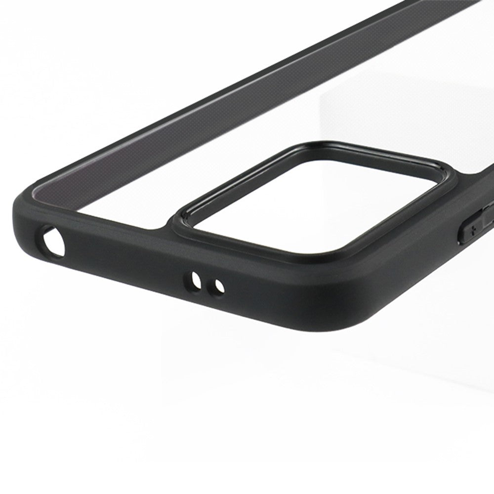 Mobilcover til Xiaomi Redmi Note 12 5G (Kina) / (Indien) / (Global) / Poco X5 5G, PC + gennemsigtigt TPU-cover, der tåler fald