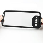 For Asus ROG Phone 7 5G Mobile Phone Cover Transparent Anti-Dust Flexible TPU + Hard PC Phone Case