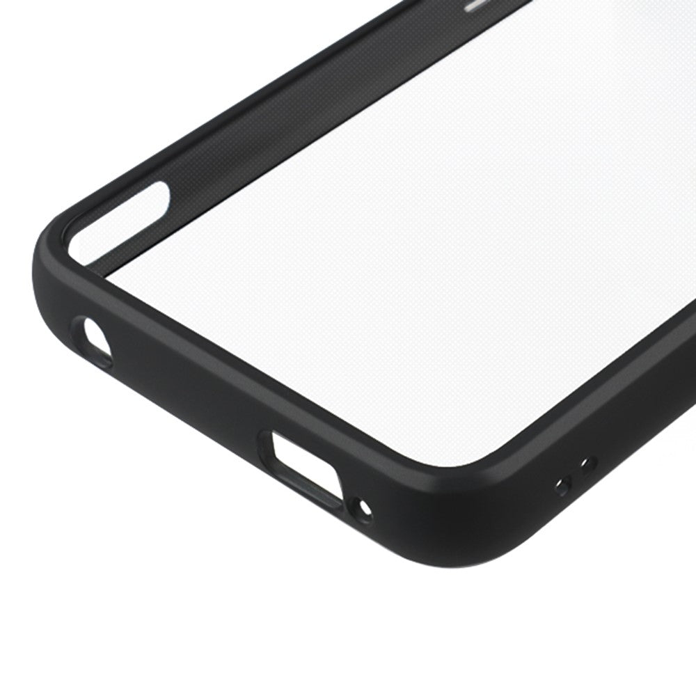 For Asus ROG Phone 7 5G Mobile Phone Cover Transparent Anti-Dust Flexible TPU + Hard PC Phone Case
