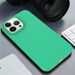 Til iPhone 15 Pro Starry Sky Series Mat telefoncover Hvedestrå+TPU Miljøvenligt bagcover