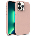 Til iPhone 15 Pro Starry Sky Series Mat telefoncover Hvedestrå+TPU Miljøvenligt bagcover