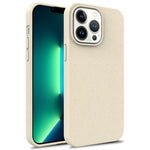 Til iPhone 15 Pro Starry Sky Series Mat telefoncover Hvedestrå+TPU Miljøvenligt bagcover