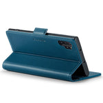 For Samsung Galaxy Note 10 Plus 4G Leather Case CASEME 023 RFID Blocking 3 Card Slot Mobile Cover