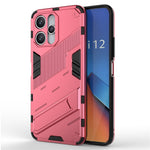 For Xiaomi Redmi 12 4G / 12 5G (Global) / Poco M6 Pro 5G Anti-drop Protective Phone Case Kickstand PC+TPU Phone Cover