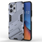 For Xiaomi Redmi 12 4G / 12 5G (Global) / Poco M6 Pro 5G Anti-drop Protective Phone Case Kickstand PC+TPU Phone Cover