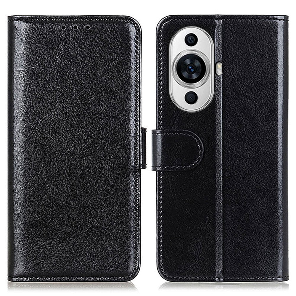 For Huawei nova 11 Pro / nova 11 Ultra PU Leather Wallet Phone Cover Crazy Horse Texture Stand Case
