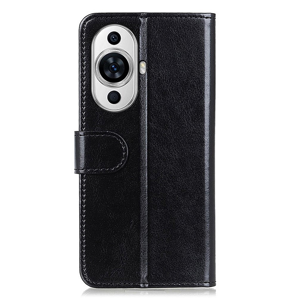 For Huawei nova 11 Pro / nova 11 Ultra PU Leather Wallet Phone Cover Crazy Horse Texture Stand Case