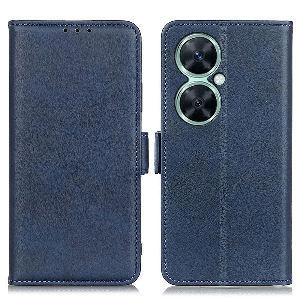 For Huawei nova 11i / Enjoy 60 Pro / Maimang 20 Cowhide Texture Phone Case PU Leather Wallet Stand Cover