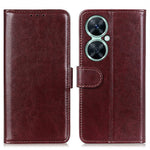 For Huawei nova 11i / Enjoy 60 Pro / Maimang 20 Phone Leather Case Stand Wallet Crazy Horse Texture Cover