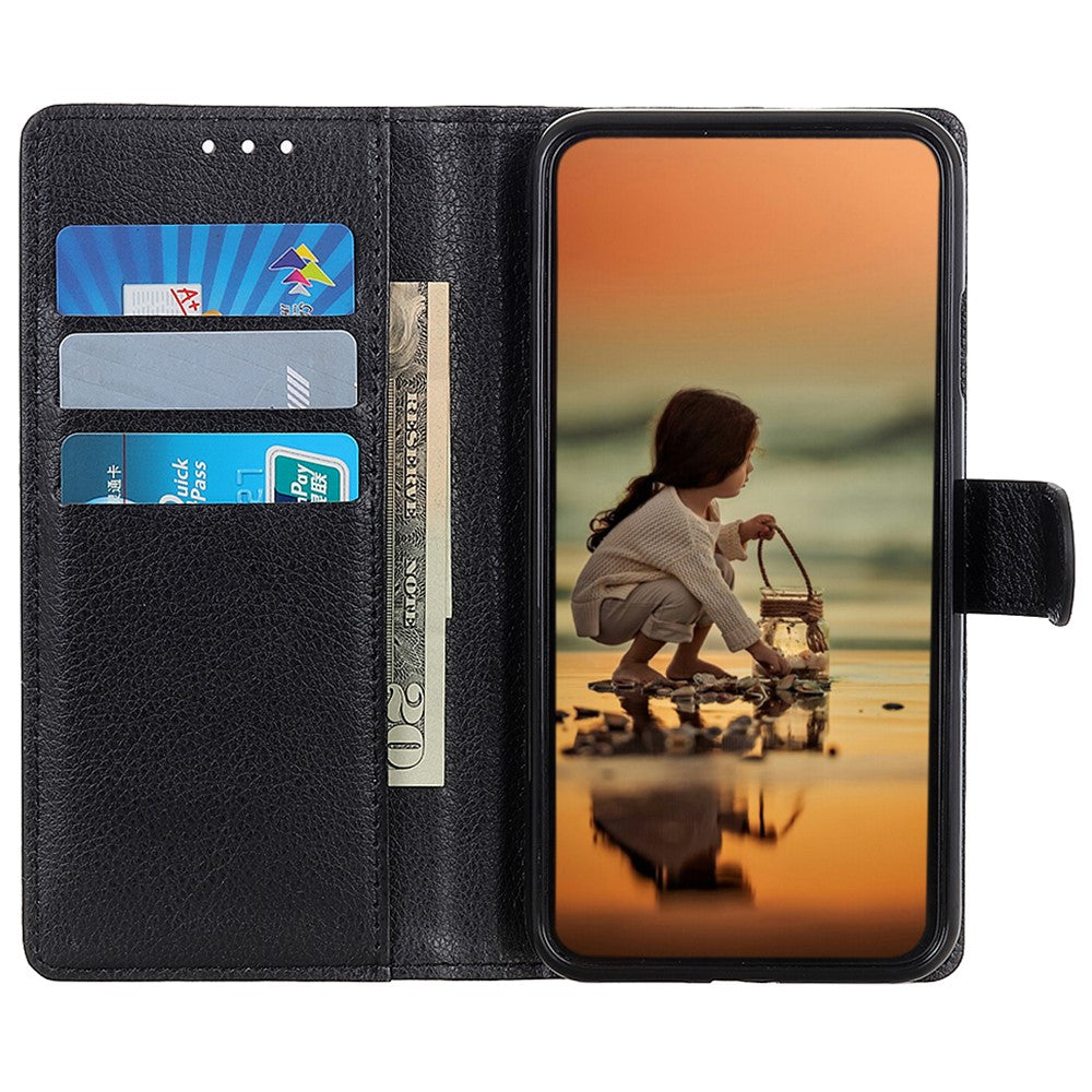 For Samsung Galaxy S23 FE PU Leather Flip Cover Stand Wallet Protective Phone Case