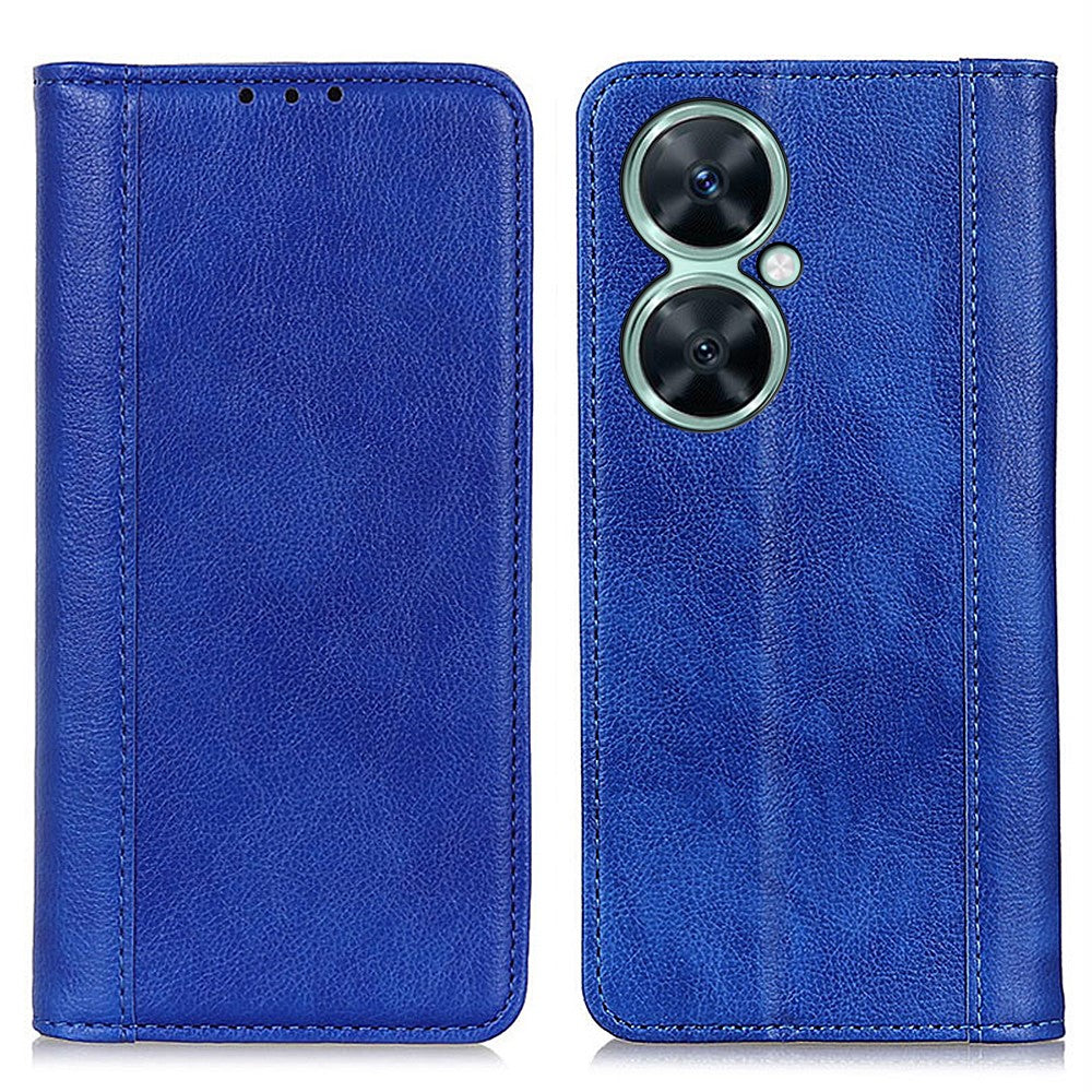 Huawei nova 11i / Enjoy 60 Pro / Maimang 20 plånboksfodral i litchitexturerat läder.
