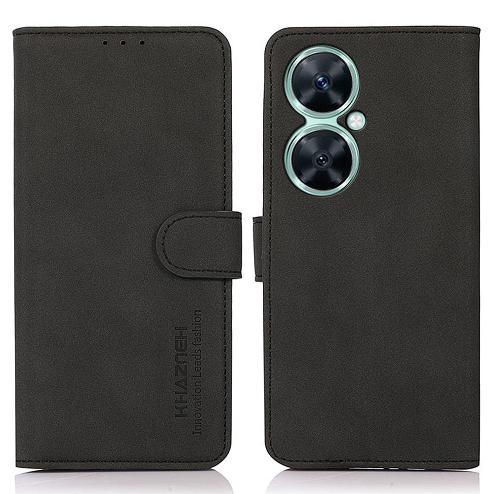 KHAZNEH For Huawei nova 11i / Enjoy 60 Pro / Maimang 20 Wallet Stand Phone Case Textured Leather Cover