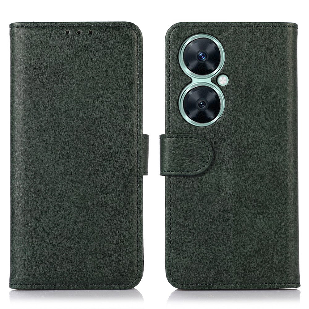 For Huawei nova 11i / Enjoy 60 Pro / Maimang 20 PU Leather Wallet Case Stand Cowhide Texture Phone Cover