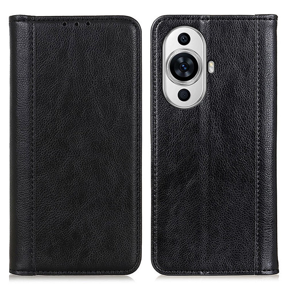 For Huawei nova 11 Pro / nova 11 Ultra Split Leather Wallet Phone Cover Litchi Texture Stand Case