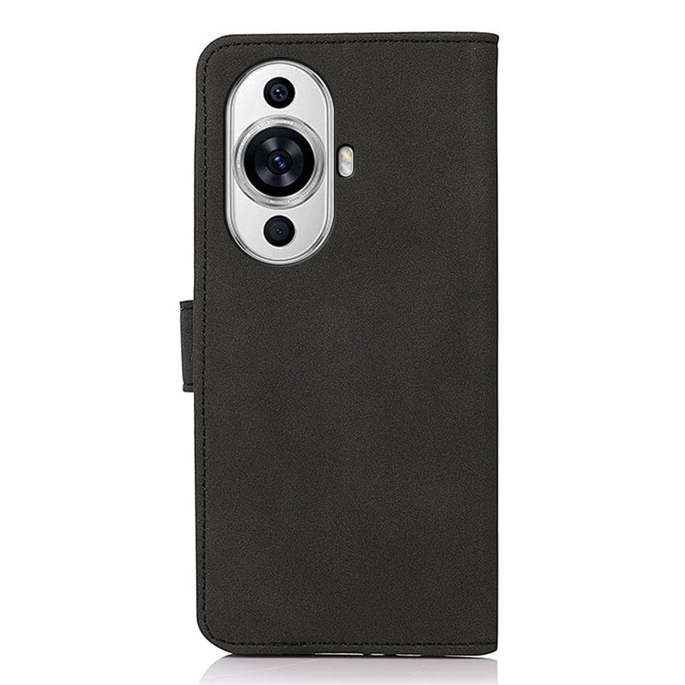 KHAZNEH För Huawei Nova 11 Pro / Nova 11 Ultra Texturerat PU-läder Plånboksfodral mobilstativ