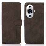 KHAZNEH For Huawei nova 11 Pro / nova 11 Ultra Textured PU Leather Wallet Case Phone Stand Cover