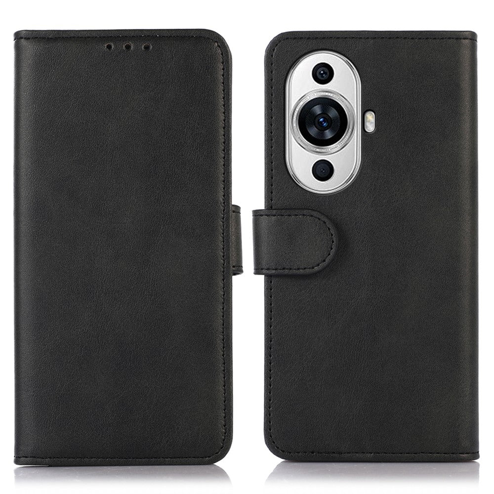 For Huawei nova 11 Pro / nova 11 Ultra Cowhide Texture Phone Wallet Case PU Leather Phone Stand Cover