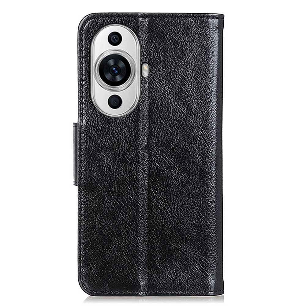 For Huawei nova 11 / nova 12s 4G / nova 12 Lite 4G Nappa Texture Protective Cover Split Leather Wallet Stand Phone Case