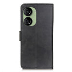For Asus Zenfone 10 5G PU Leather Wallet Phone Case Cowhide Texture Flip Stand Cover