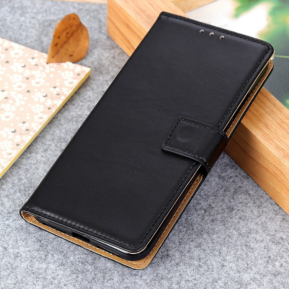 For Asus Zenfone 10 5G Textured PU Leather Cover Shockproof Wallet Stand Phone Case