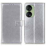 For Asus Zenfone 10 5G Textured PU Leather Cover Shockproof Wallet Stand Phone Case
