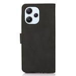 KHAZNEH For Xiaomi Redmi 12 4G Shockproof Phone Case Textured PU Leather Wallet Stand Cover