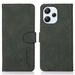 KHAZNEH For Xiaomi Redmi 12 4G Shockproof Phone Case Textured PU Leather Wallet Stand Cover