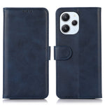 PU Leather Phone Case for Xiaomi Redmi 12 4G , Cowhide Texture Wallet Cover with Stand
