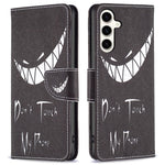 For Samsung Galaxy S23 FE Phone Case PU Leather Pattern Printing Wallet Stand Feature Cover