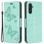 Til Samsung Galaxy A25 5G (Global) (161,0 x 76,5 x 8,3 mm) Stand Wallet Lædertelefoncover med Rem