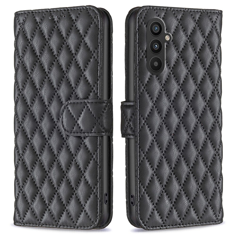 BINFEN COLOR BF Style-14 for Samsung Galaxy A25 5G (Global) (161.0 x 76.5 x 8.3mm) Stand Leather Phone Case