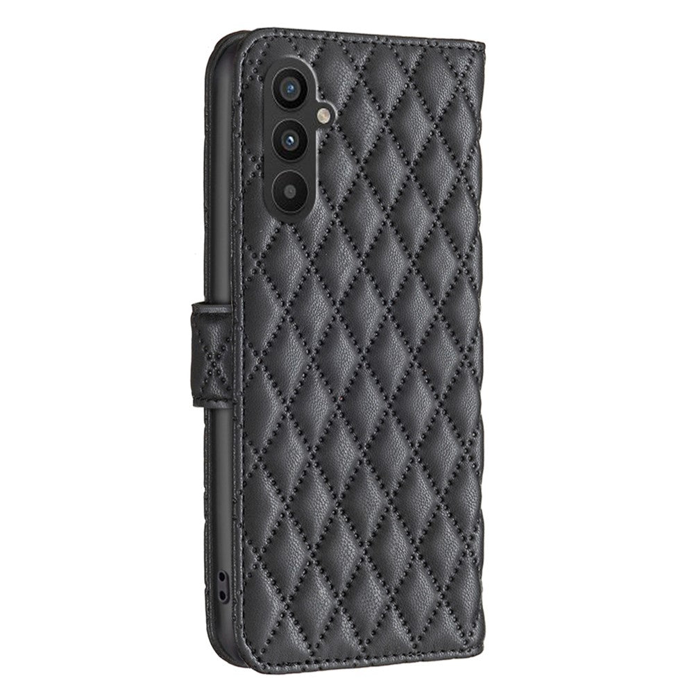BINFEN COLOR BF Style-14 for Samsung Galaxy A25 5G (Global) (161.0 x 76.5 x 8.3mm) Stand Leather Phone Case