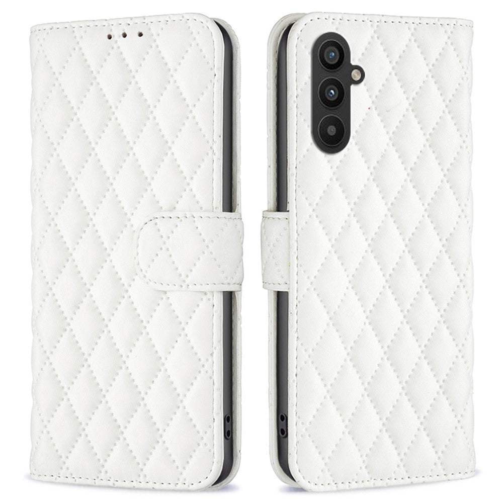 BINFEN COLOR BF Style-14 for Samsung Galaxy A25 5G (Global) (161.0 x 76.5 x 8.3mm) Stand Leather Phone Case
