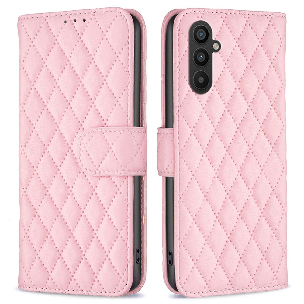 BINFEN COLOR BF Style-14 for Samsung Galaxy A25 5G (Global) (161.0 x 76.5 x 8.3mm) Stand Leather Phone Case