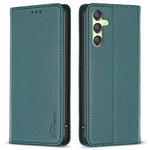 BINFEN COLOR BF18 mobilskal till Samsung Galaxy A25 5G (Global) (161,0 x 76,5 x 8,3 mm) Korthållare PU-läder mobilskal med stativ